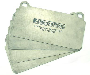 Girodisc Front Ti Shields for Ferrari F40