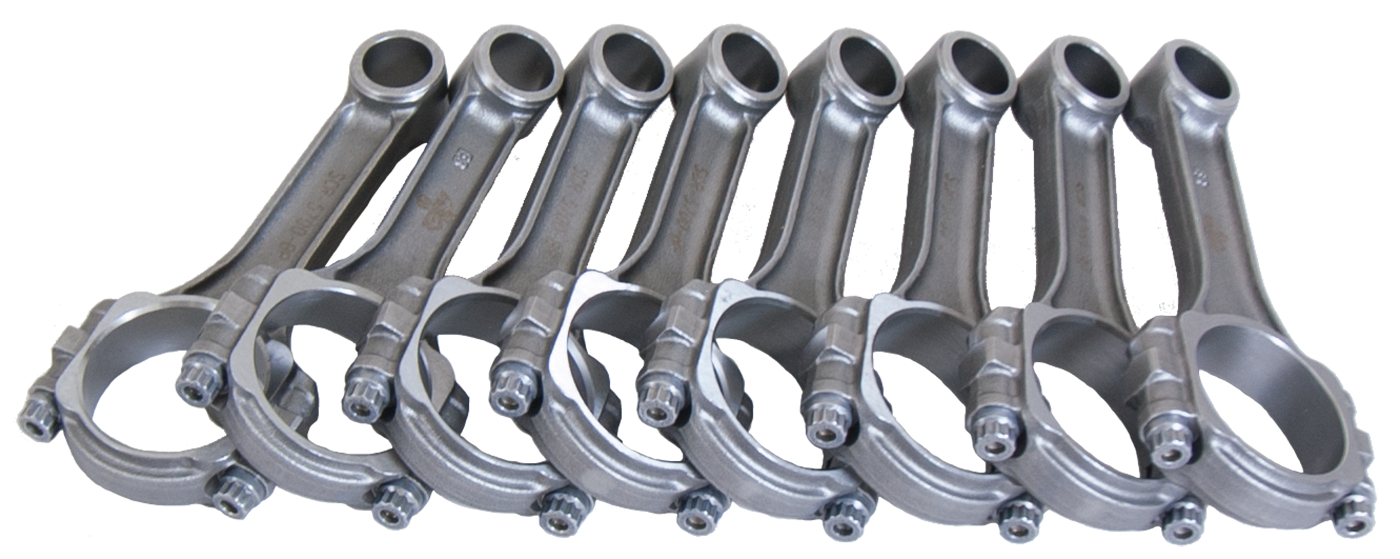 Eagle Chevrolet 305/350 Press-Fit I-Beam Connecting Rod Set (Set of 8)