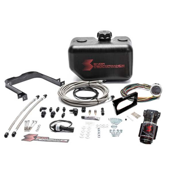 Snow Performance 05-10 Mustang Stg 2 Boost Cooler Water Injection Kit (SS Braided Line & 4AN)