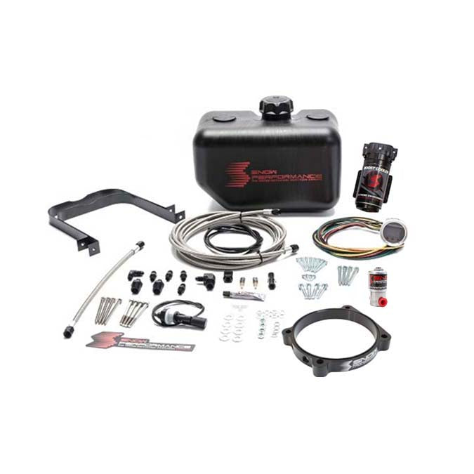 Snow Performance Stage 2 Boost Cooler 105mm Hellcat Water-Methanol Injection Kit w/ SS Braided Line