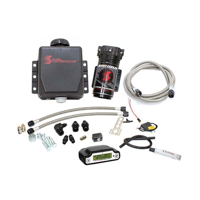 Snow Performance Stg 3 Boost Cooler EFI 2D MAP Prog. Water Injection Kit (SS Braided Line & 4AN)