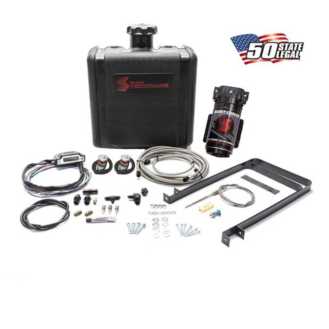 Snow Performance Stg 3 Boost Cooler Water Injection Kit TD Univ. (SS Braided Line and 4AN Fittings)