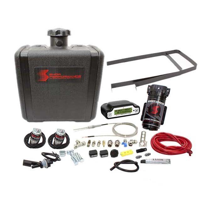 Snow Performance Stg 3 Boost Cooler Water Injection Kit TD (Red Hi-Temp Tubing and Quick Fittings)