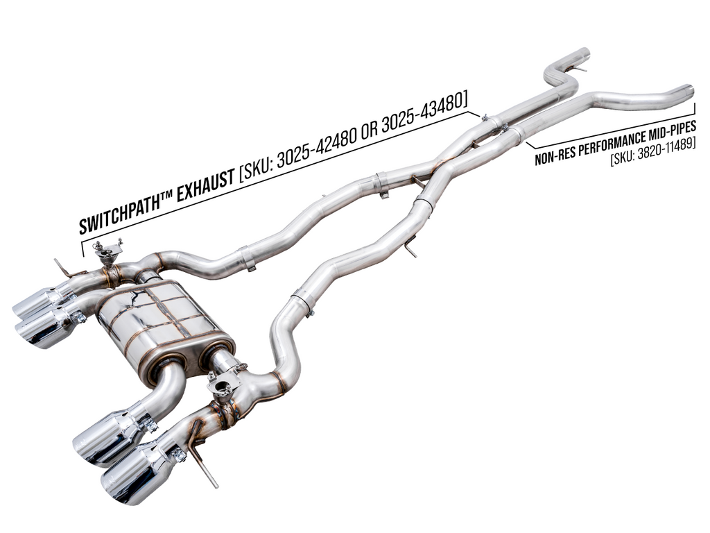 AWE Tuning Catback Exhaust - BMW G8X M3/M4