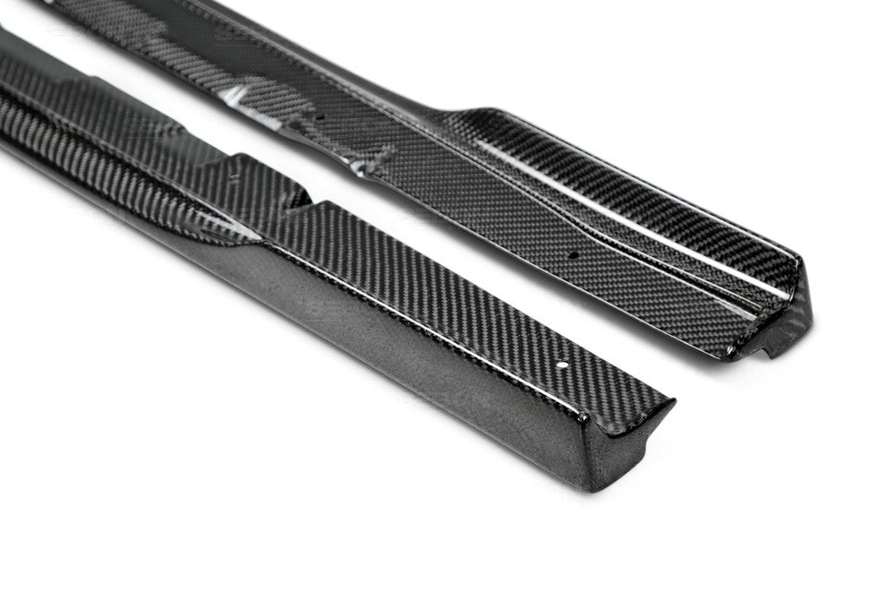 Seibon 15+ Subaru WRX/STI MB Style Carbon Fiber Side Skirts (Pair) - 0