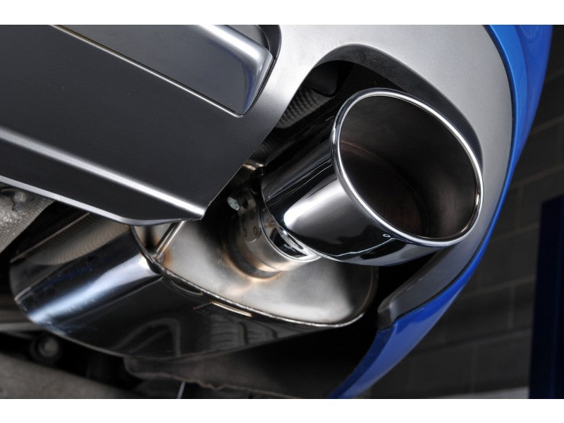 Milltek Cat Back Resonated Exhaust - Polished Oval Tips - S5 Cabriolet 3.0T quattro S-tronic