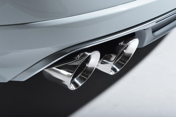 Milltek Resonated Cat Back Exhaust With Polished Tips  - Audi S8 4.0 TFSI Quattro Tiptronic