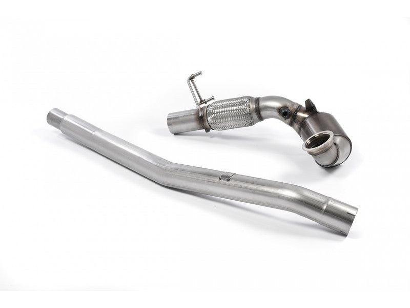 MILLTEK LARGE-BORE DOWNPIPE AND DE-CAT AUDI TT MK3 2015 2020 MUST BE FITTED WITH