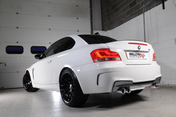 Milltek Non-Resonated Secondary Cat-back Exhaust - BMW M1 Coupe E82