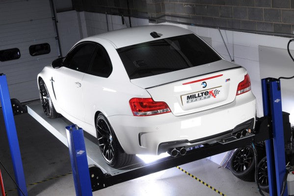 Milltek Non-Resonated Secondary Cat-back Exhaust - BMW M1 Coupe E82