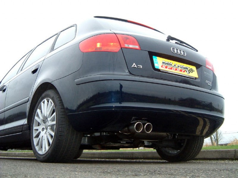 Milltek Non Resonated Cat Back - A3 2.0T 2WD & MK5 GTI