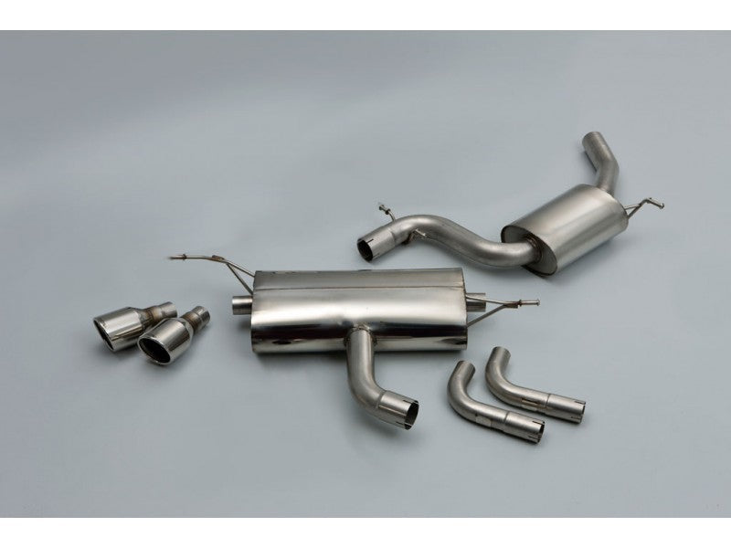 Milltek 2.75" Resonated Cat Back Exhaust - 100mm Polished Jet Tips - MK6 GTI 2.0T