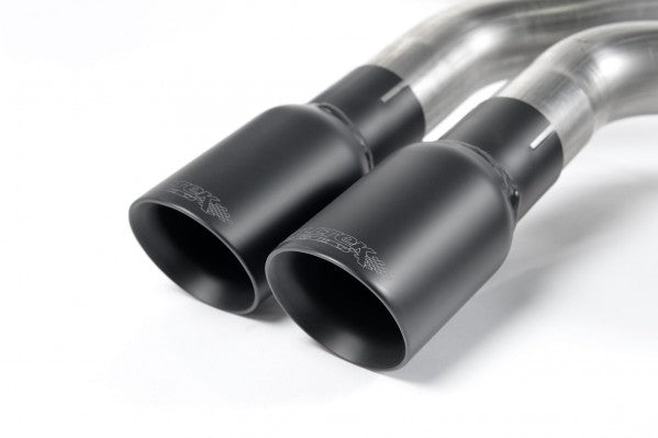 Milltek Non-Resonated Cat-Back Exhaust With Cerakote Black Tips- VW Golf MK5 GTI 2.0T