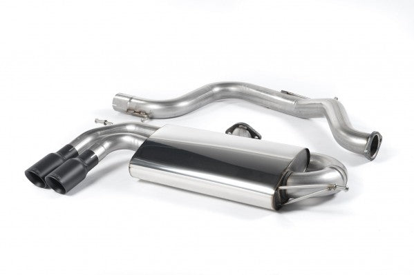 Milltek Non-Resonated Cat-Back Exhaust With Cerakote Black Tips- VW Golf MK5 GTI 2.0T