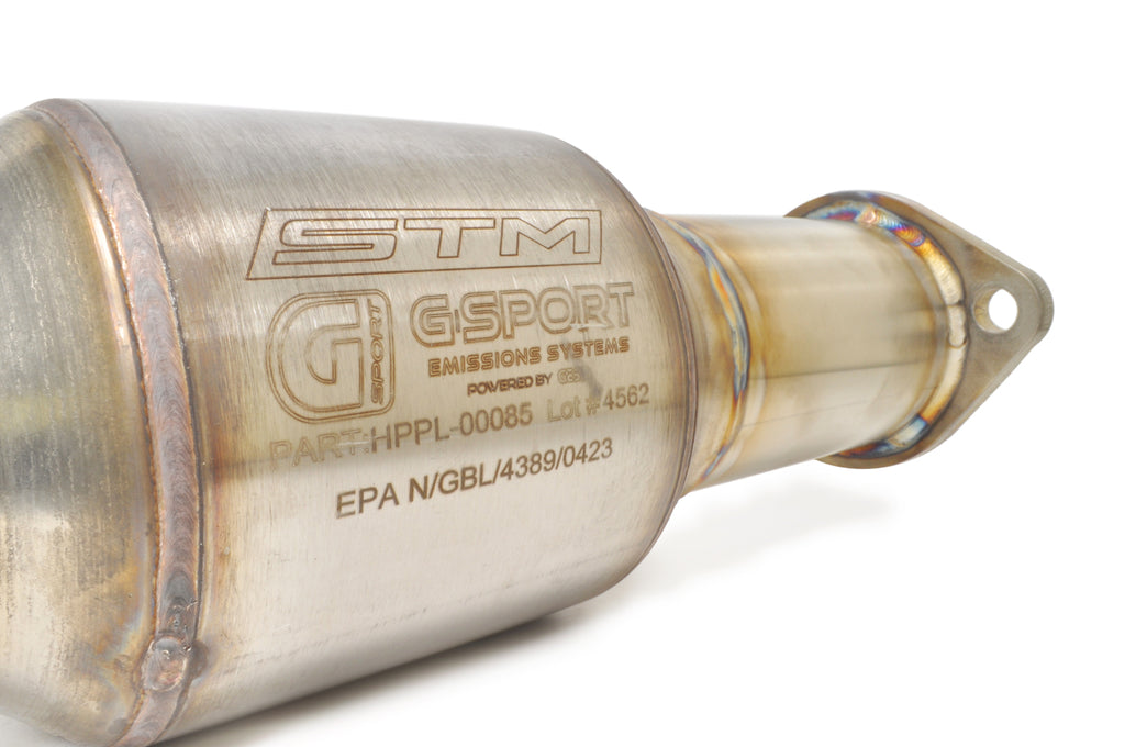 STM 1G AWD DSM GESi EPA Stainless High Flow Cat