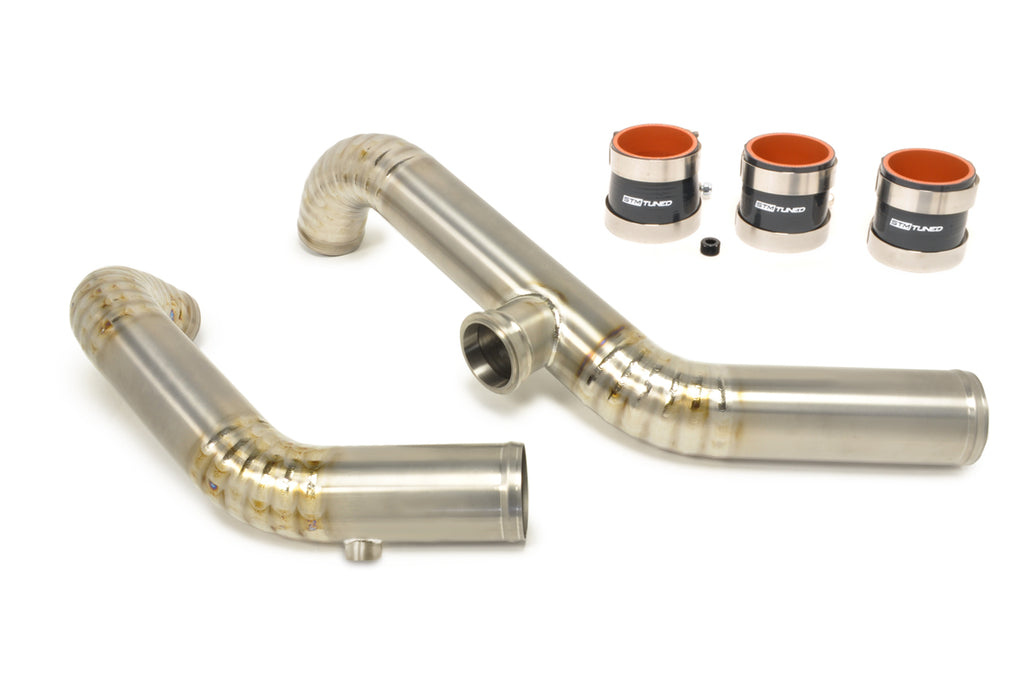 STM Evo 7/8/9 Titanium 2.5in Upper Intercooler Pipe Kit