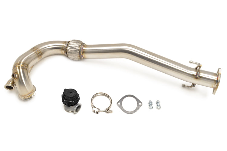 STM Evo 7/8/9 Downpipe O2 Recirculated for FP SS Housing - 0