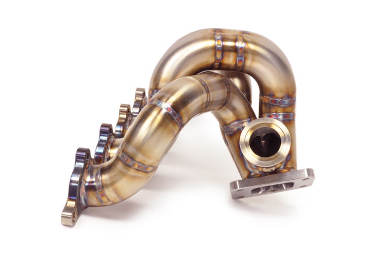 STM Evo 7/8/9 Forward Facing T3 Turbo Exhaust Manifold