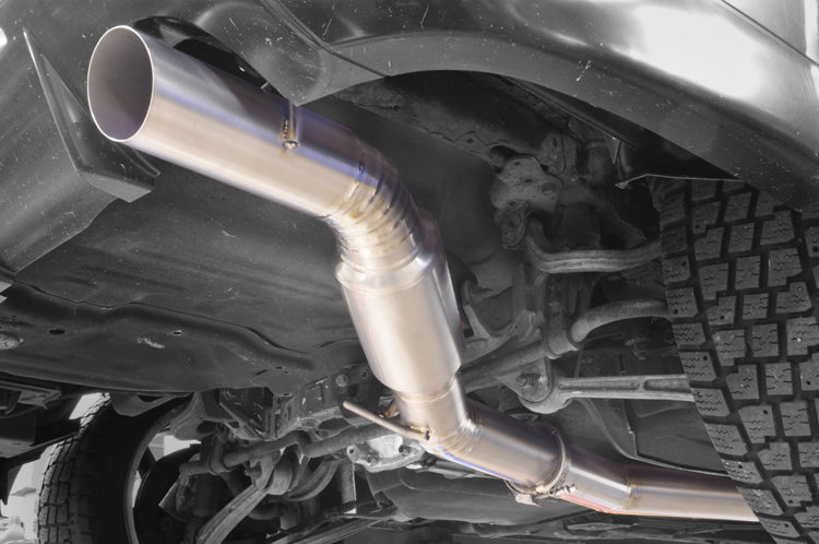 STM Evo 7/8/9 Titanium V-Band 3.5in Exhaust for FF 6870 Turbo Kit