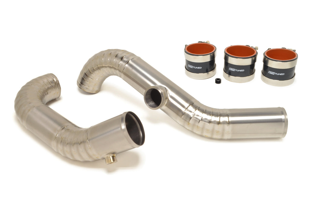 STM Evo 7/8/9 Titanium 3in Race Upper Intercooler Pipe Kit - 0