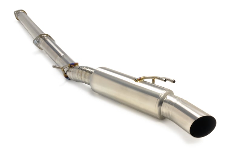 STM Evo X Titanium Single Exit Cat-Back Exhaust