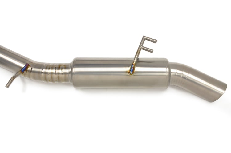 STM Evo X Titanium Single Exit Cat-Back Exhaust