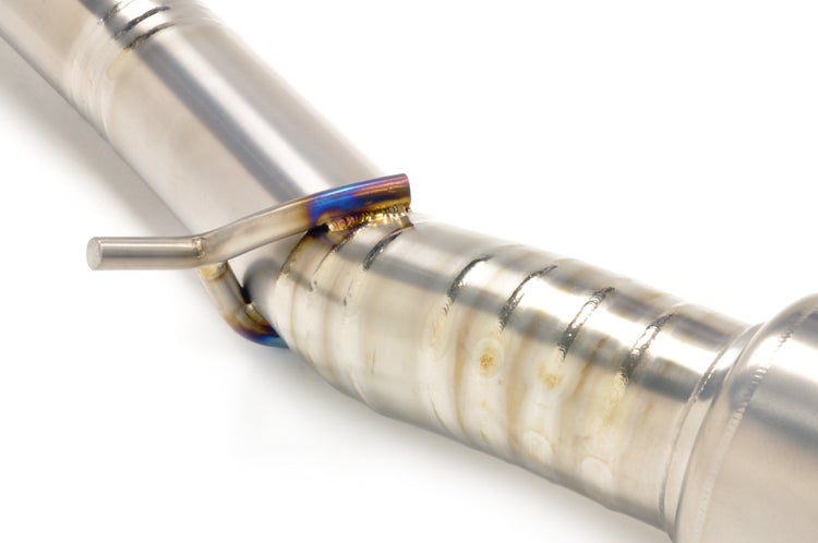 STM Evo X Titanium Single Exit Cat-Back Exhaust