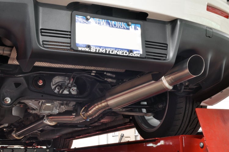 STM Evo X Titanium Single Exit Cat-Back Exhaust