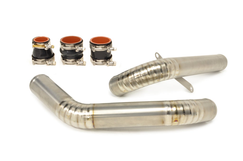 STM Evo X Titanium Upper Intercooler Pipe Kit