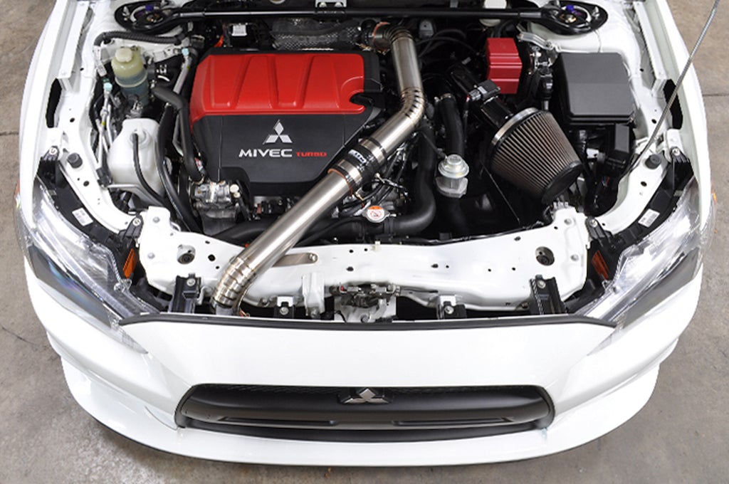 STM Evo X Titanium Upper Intercooler Pipe Kit