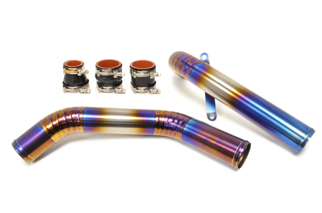 STM Evo X Titanium Upper Intercooler Pipe Kit