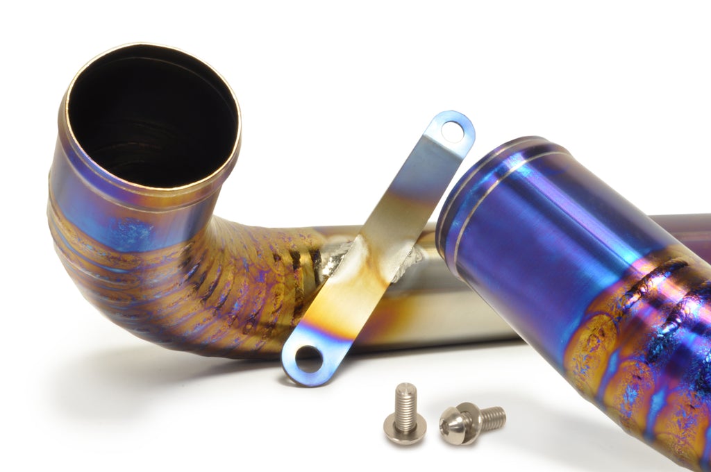 STM Evo X Titanium Upper Intercooler Pipe Kit - 0