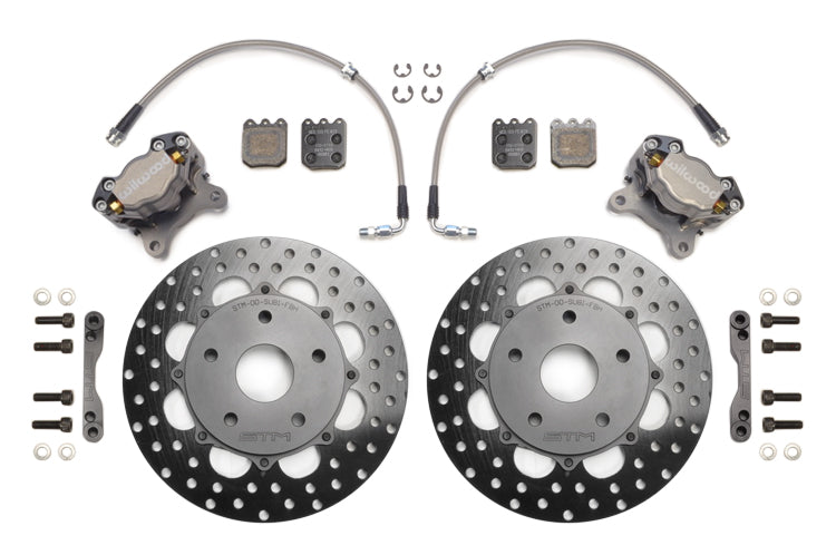 STM Lightweight Rear Drag Brake Kit for 02-14 WRX - 0