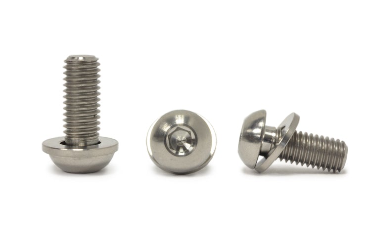 STM Titanium Bolts & Flat Washers (M8-1.25 x 20mm) - 0