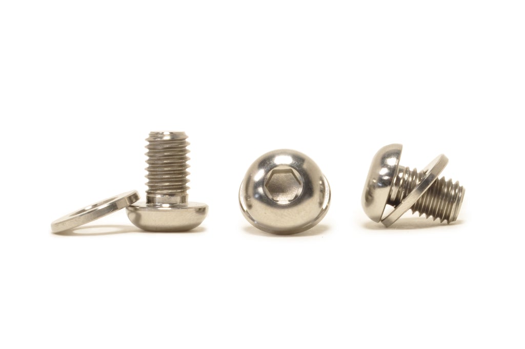 STM Titanium Bolts & Flat Washers (M8-1.25 x 12mm)