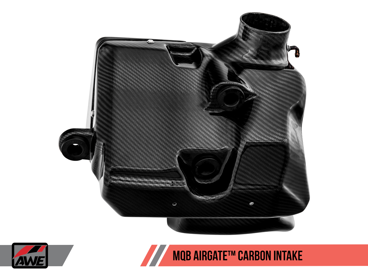 AWE AirGate™ Carbon Intake for Audi / VW MQB (1.8T / 2.0T) - With Lid