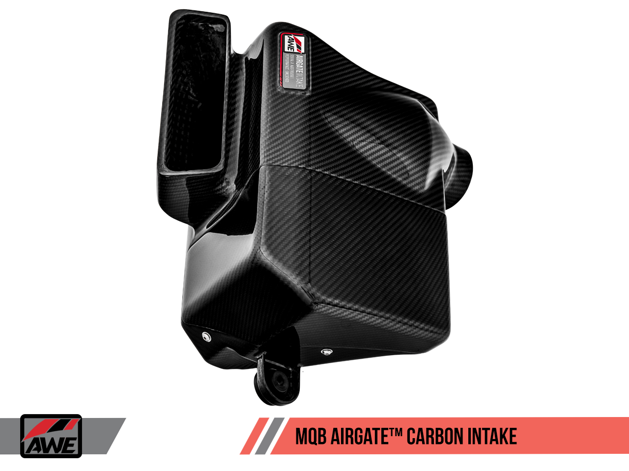 AWE AirGate™ Carbon Intake for Audi / VW MQB (1.8T / 2.0T) - With Lid