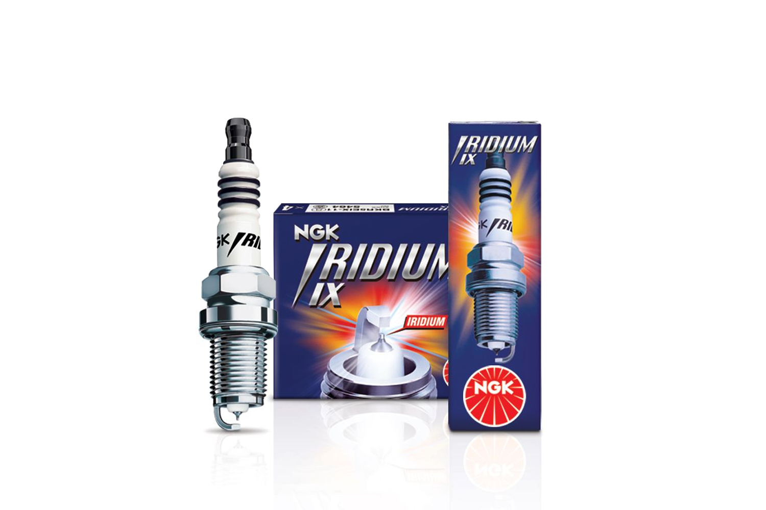 NGK Iridium Spark Plug Box of 4 (LFR7AIX)