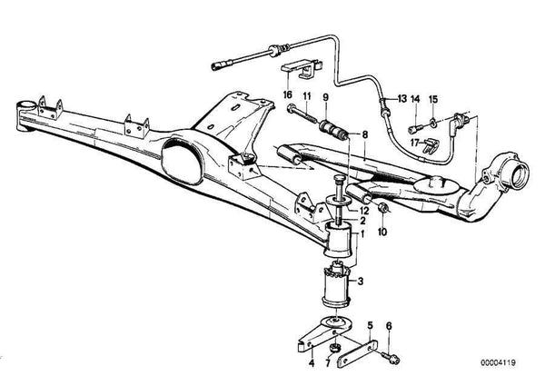 Rear Subframe Washer - E30 - 0