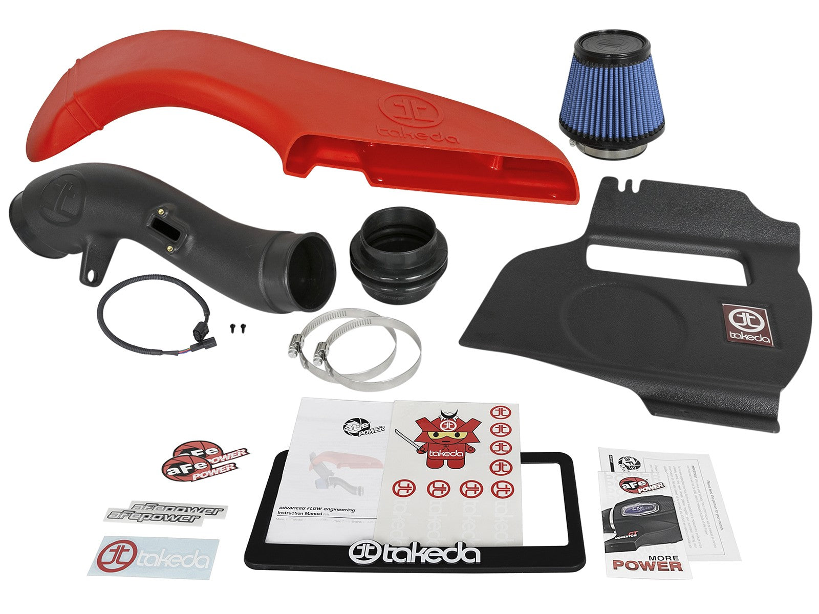 Takeda Stage-2 Cold Air Intake System w/ Pro 5R Media Black Subaru WRX 15-20 H4-2.0L (t)