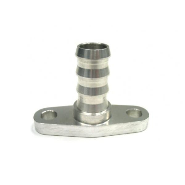 T3/T4 Aluminum Oil Drain Flange (5/8" Barb)