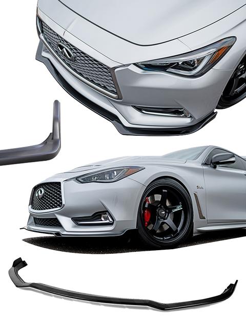 2017-2020 INFINITI Q60 3.0T FRONT SPLITTER