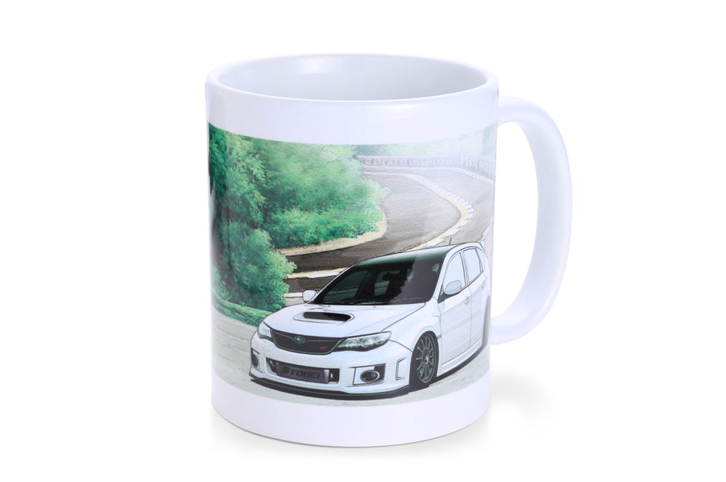 TOMEI MUG WHITE GRB IMPREZA TOUGE