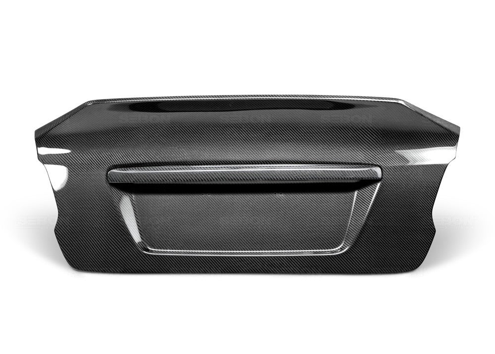 C-Style Carbon Fiber Trunk Lid For 2015-2021 Subaru WRX/STi - 0