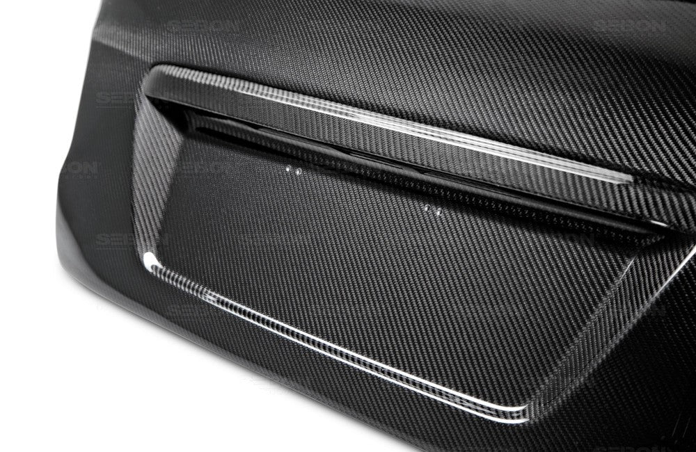 C-Style Carbon Fiber Trunk Lid For 2015-2021 Subaru WRX/STi