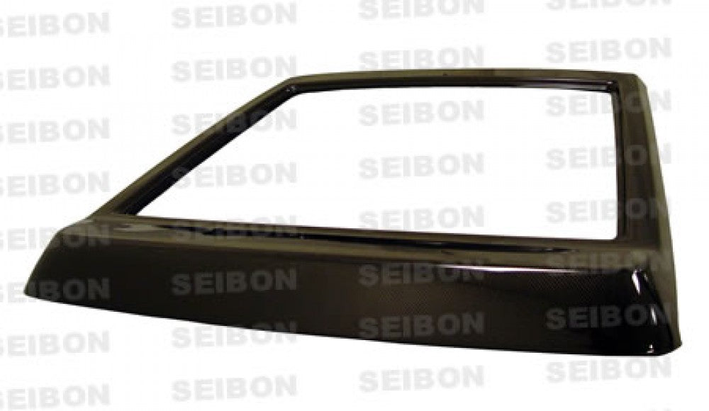 Seibon 84-87 Toyota AE86 HB OEM Carbon Fiber Trunk Lid - 0