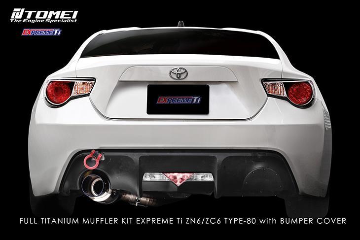 Tomei Expreme Ti Titanium Catback Exhaust System Subaru BRZ 2013-2016