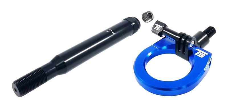 Torque Solution Billet Front Tow Hook W/ Go Pro Mount (Blue): Subaru BRZ / Scion FR-S 2013+