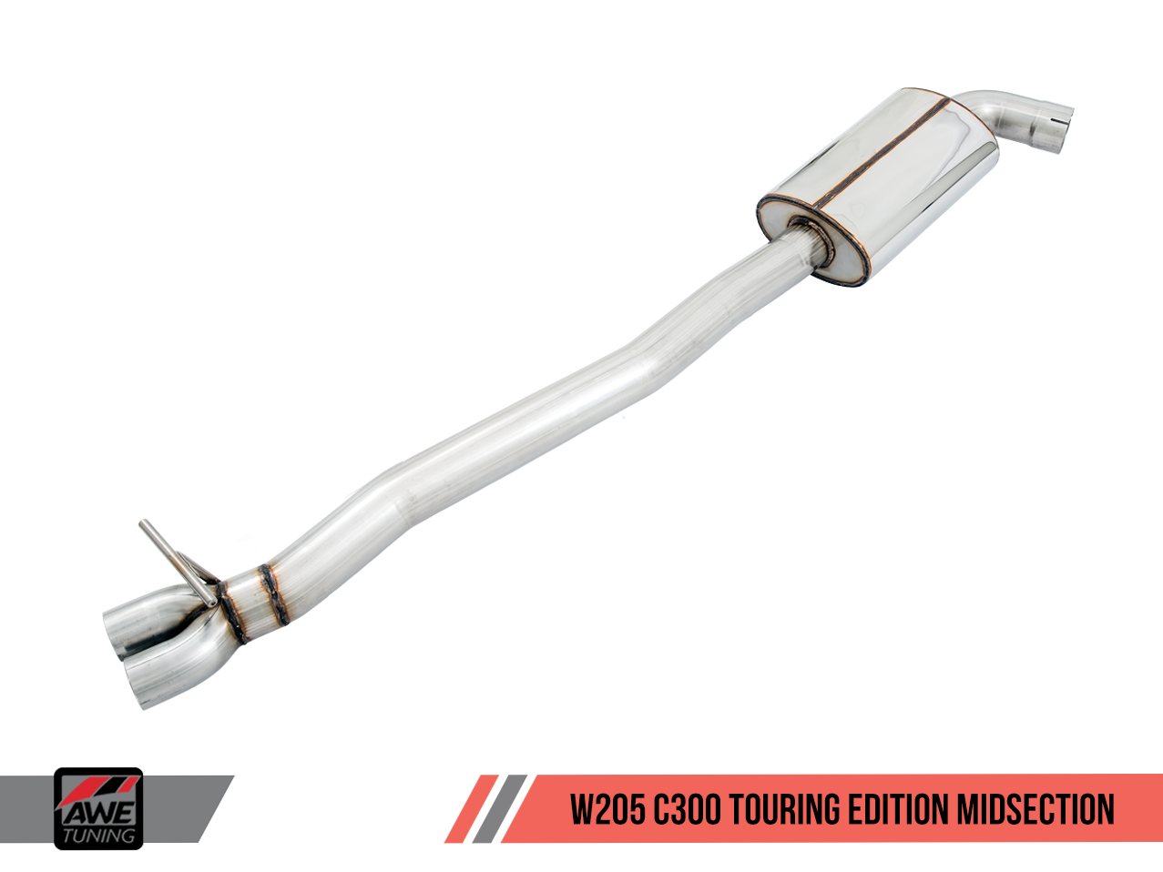 AWE Touring Edition Exhaust for Mercedes-Benz W205 C300