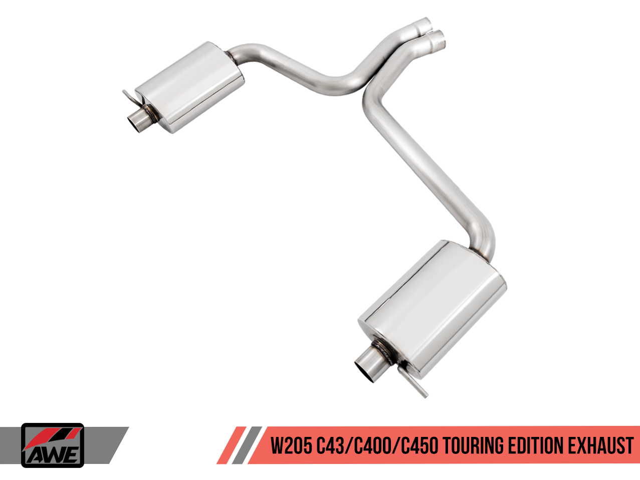 AWE Touring Edition Exhaust for Mercedes-Benz W205 AMG C43 / C450 / C400